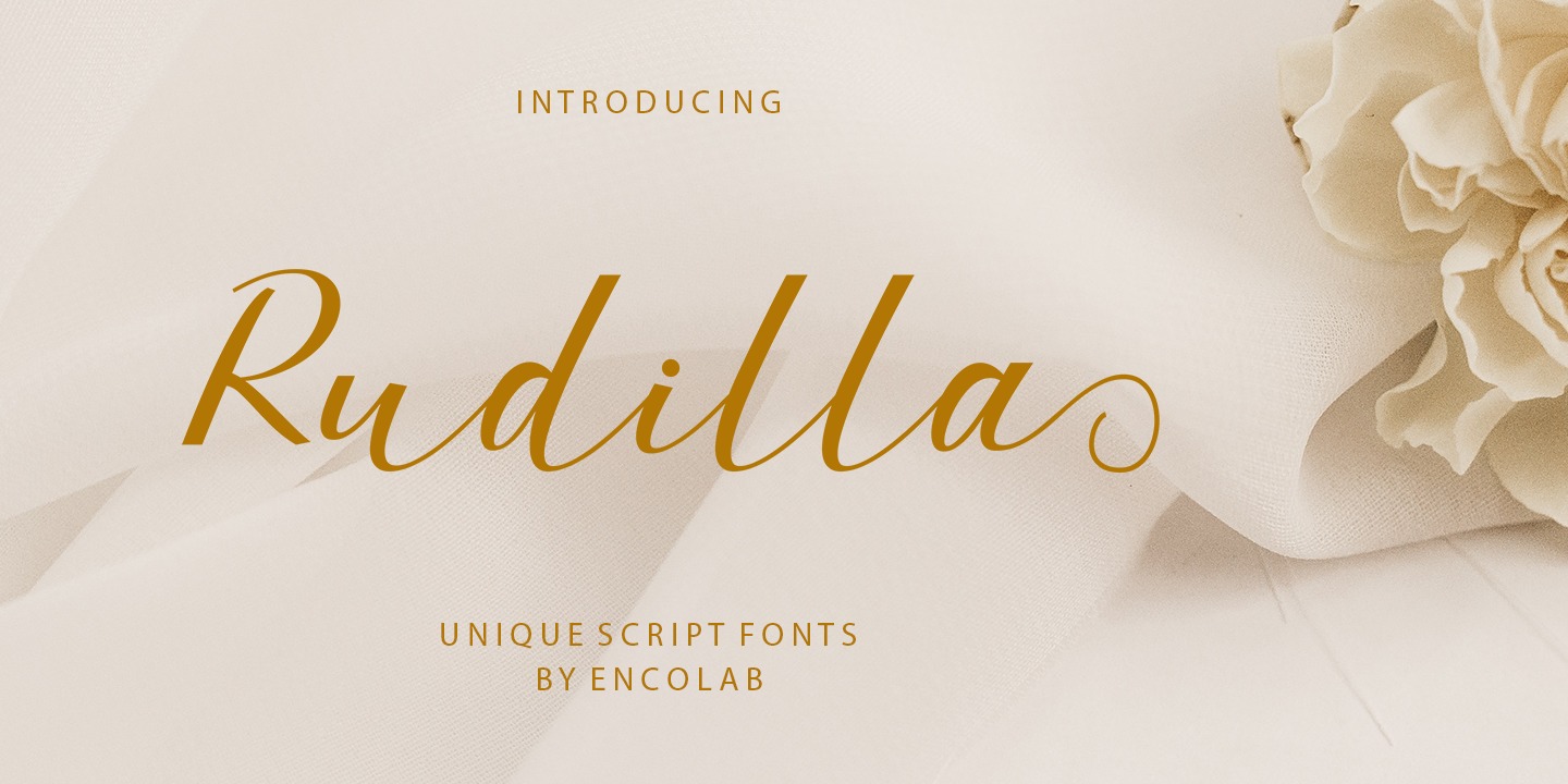 Rudilla Font preview